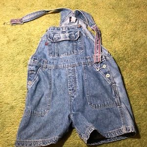 Small shorts overalls